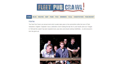 Desktop Screenshot of fleetpubcrawl.com